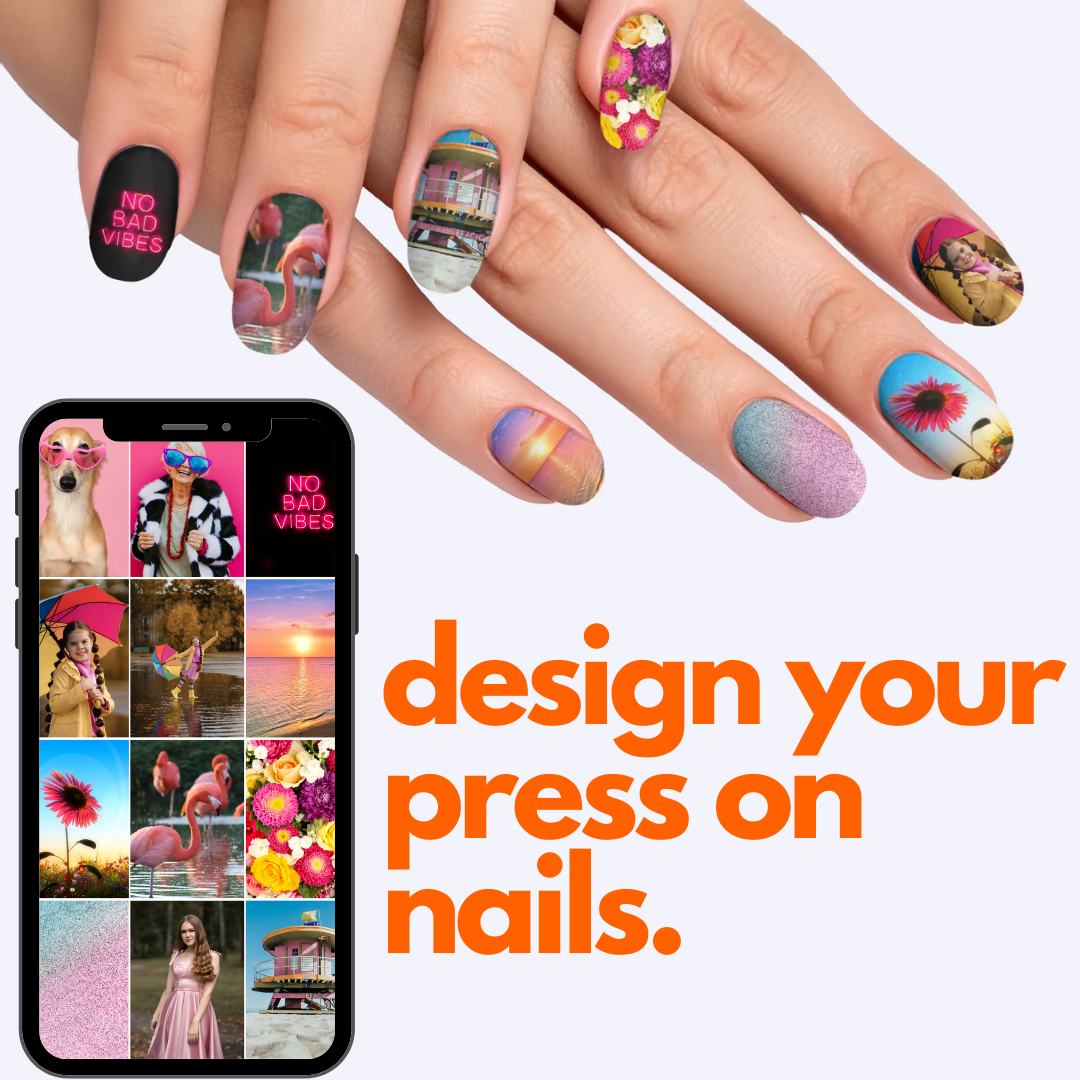 Design Your Own Custom Press-On Nails - Oval
