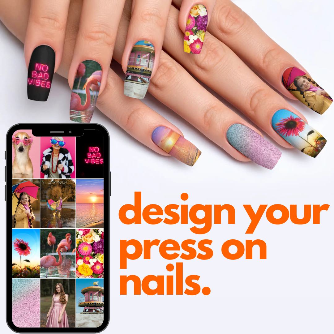 Design Your Own Custom Press-On Nails - Medium Ballerina