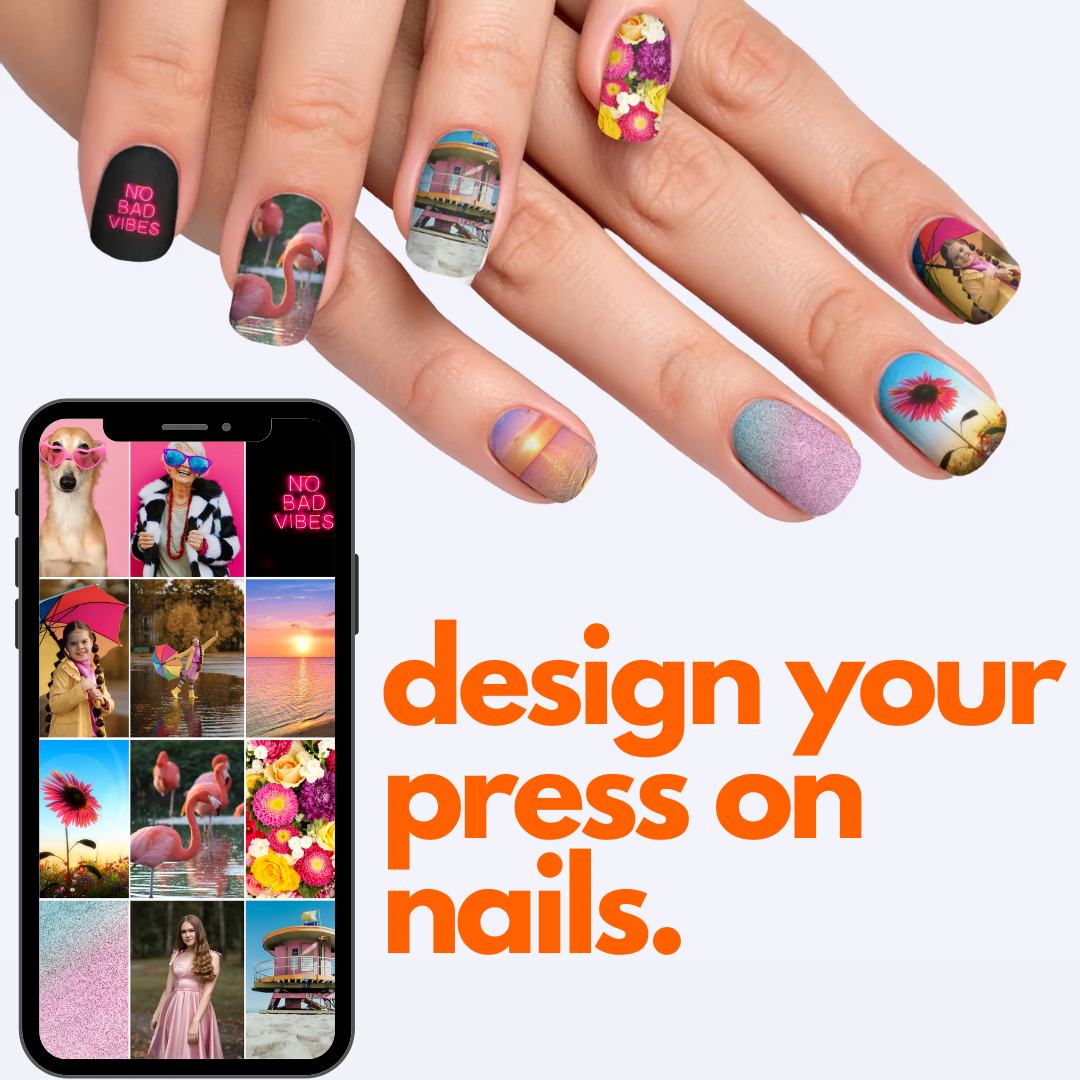 Design Your Own Custom Press-On Nails - Short Square