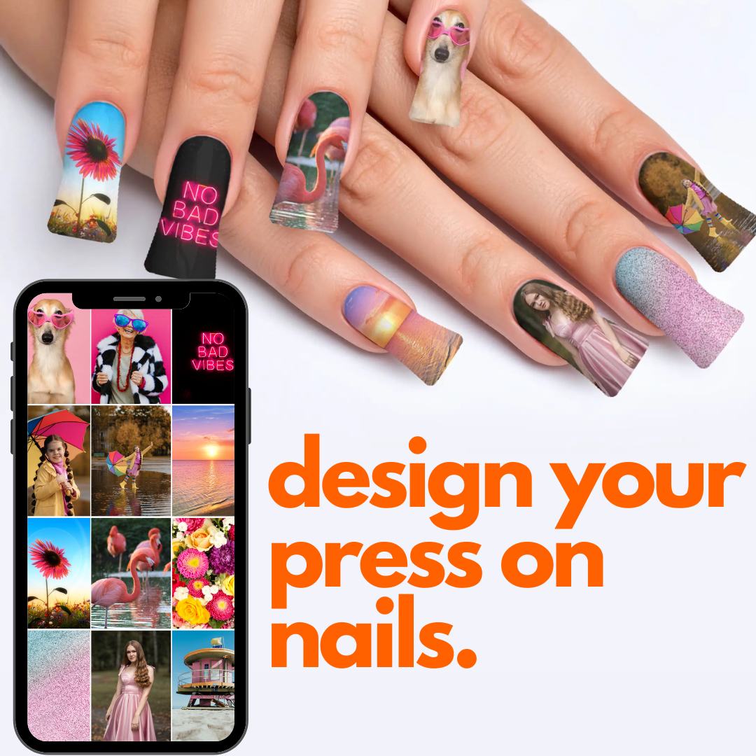 Design Your Own Custom Press-On Nails - Duck