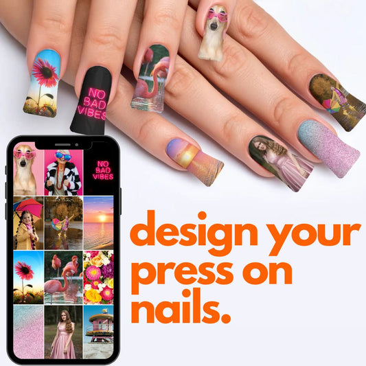 Design Your Own Custom Press-On Nails - Duck