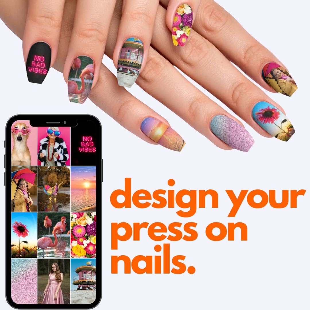 Design Your Own Custom Press-On Nails - Short Ballerina