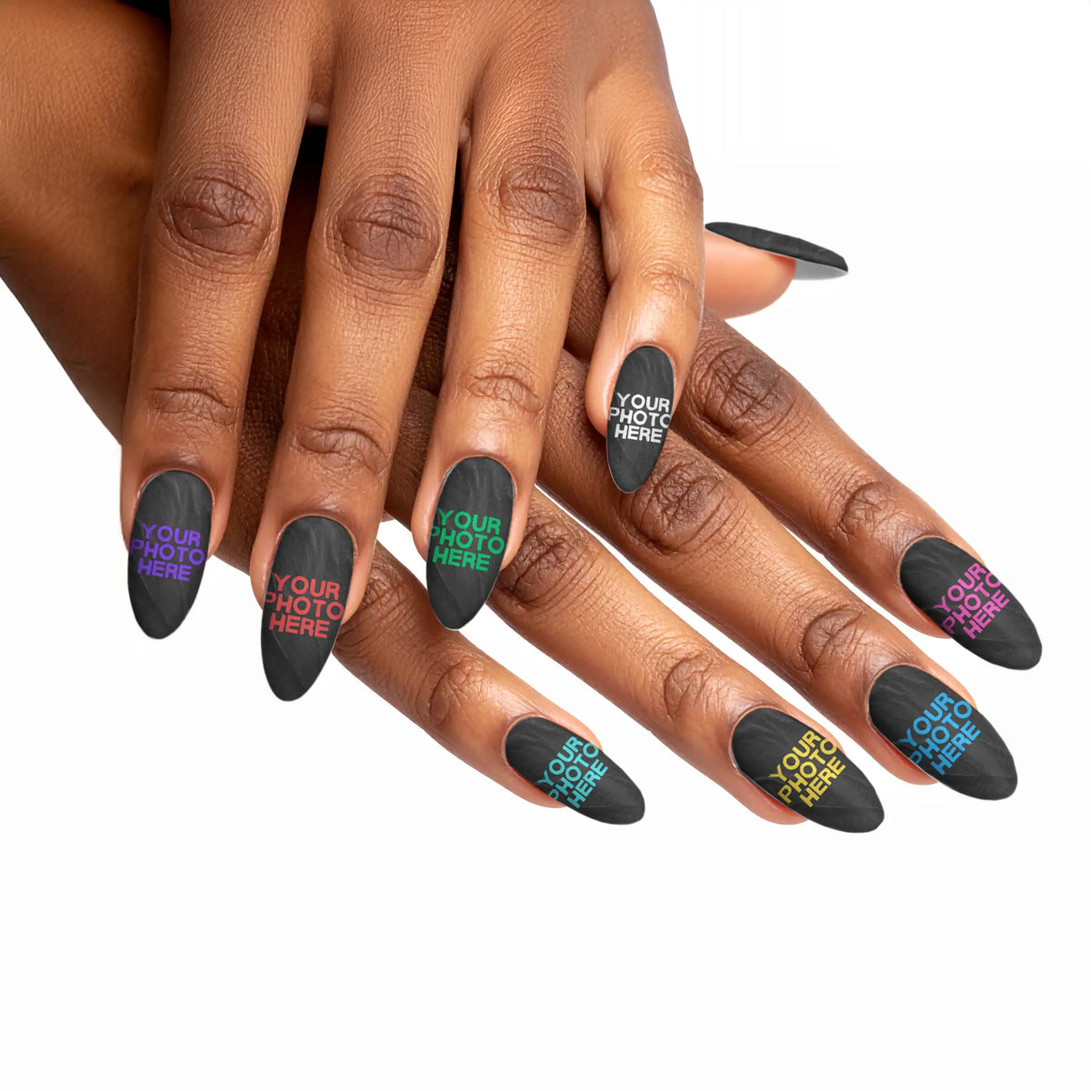 Custom Photo Press-On Nails – Upload Your Own Design