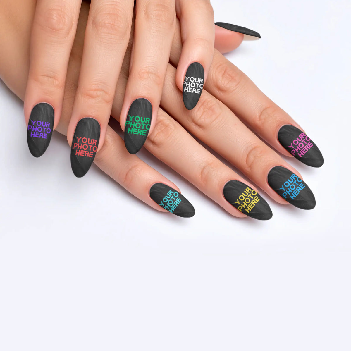 Custom Photo Press-On Nails – Upload Your Own Design